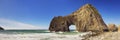 Natural arch on Izu Peninsula, Japan Royalty Free Stock Photo